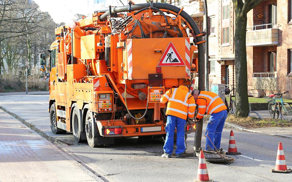 camion assainissement Le Chesnay